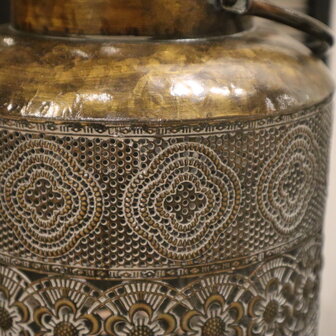 DKNC - Lantaarn metaal - 22x36.5 cm - Goud