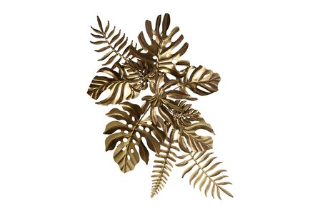 DKNC - Wanddecoratie Anaco - Metaal -100.5x10x61cm - Goud