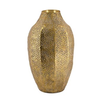 DKNC - Vaas Romy - Metaal - 28.5x46cm - Goud