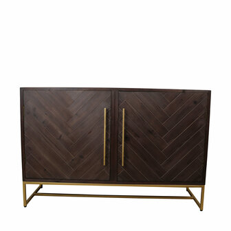 DKNC - Kast - Dennenhout - 117x37x78cm - Bruin - FSC