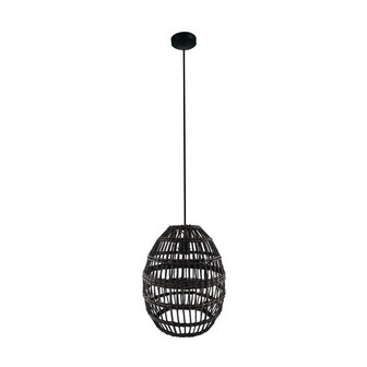 DKNC - Hanglamp Aura - 37x37x45cm - Zwart