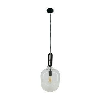 DKNC - Hanglamp Edinburgh - Glas - 25x25x40cm - Transparant