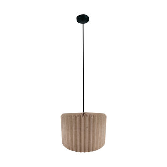 DKNC - Hanglamp Evansville - 45x45x33cm - Natuurlijk