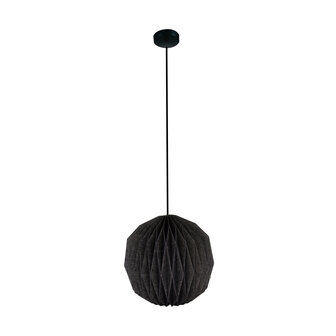 DKNC - Hanglamp Edina - 40x40x43cm - Zwart