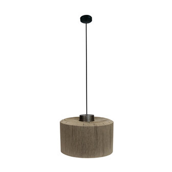 DKNC - Ceiling light jute 46x46x32cm - Natuurlijk