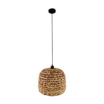 DKNC - Hanglamp Pescara Waterhyacint - 38x38x28cm - Bruin