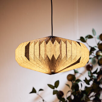 DKNC - Hanglamp Easton - 54x54x21cm -  Natuurlijk