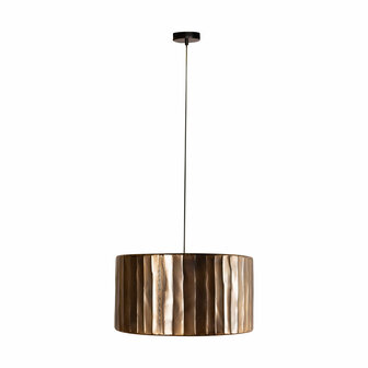 DKNC- Hanglamp Aurelia - Metaal - 46.5x46.5x24.5cm - Brons