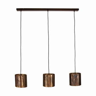 DKNC - Hanglamp James - Metaal - 100x19x124cm - Brons