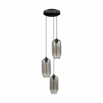 DKNC - Ceiling light glass 39x36x135cm - Grijs