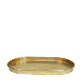 DKNC - Tray metaal - 76.5x45.5x5cm - Goud