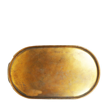 DKNC - Tray metaal - 76.5x45.5x5cm - Goud