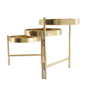 DKNC-Tafel metaal-Uitschuifbaar-Goud-65x19.5x28