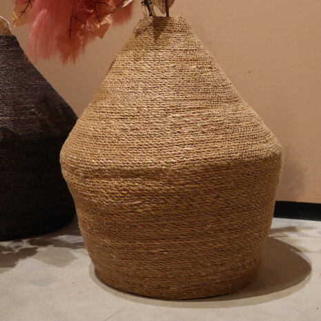 DKNC - Fles Matanzas - Zeegras - 46x46x56 cm - Natuurlijk
