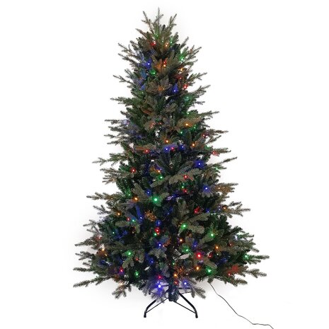 Wintervalley Trees - Kunstkerstboom Anderson met LED verlichting - 180x118cm - Groen