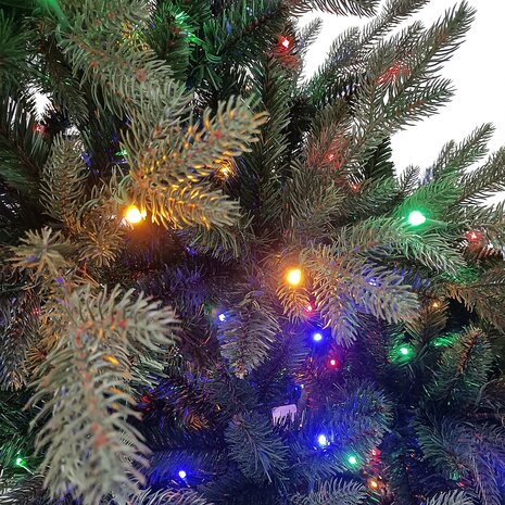 Wintervalley Trees - Kunstkerstboom Anderson met LED verlichting - 210x130cm - Groen