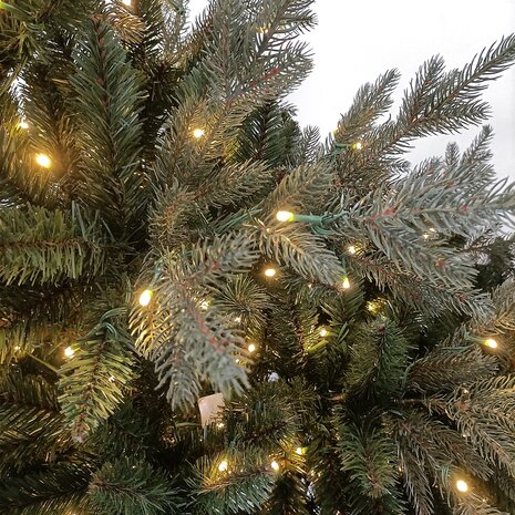 Wintervalley Trees - Kunstkerstboom Anderson met LED verlichting - 210x130cm - Groen