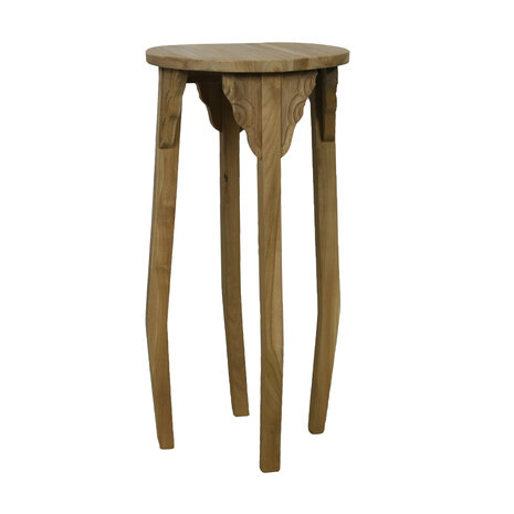 DKNC - Tafel Alisson - Teakhout - 38x38x78cm - Bruin