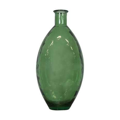 DKNC - Vaas Philip - Gerecycled glas - 29x29x59 cm - Groen