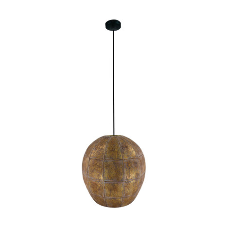 DKNC - Hanglamp Luxor - Metaal - 38x38x39cm - Goud