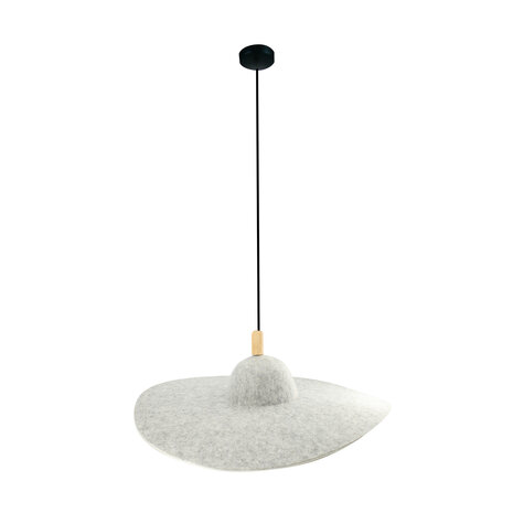 DKNC - Hanglamp Ely - 58x58x16cm - Grijs  