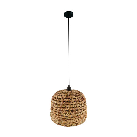 DKNC - Hanglamp Pescara Waterhyacint - 38x38x28cm - Bruin