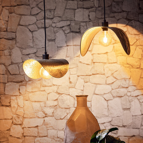 DKNC - Hanglamp Cosmo - Metaal - 57x32x20cm - Goud