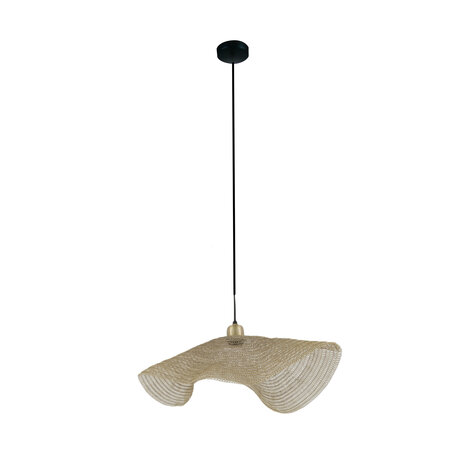 DKNC - Hanglamp Flare - Metaal - 58x58x6cm - Goud