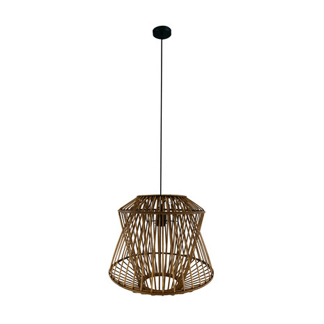 DKNC - Hanglamp Ponce - Bamboe - 46x46x40 cm - Bruin