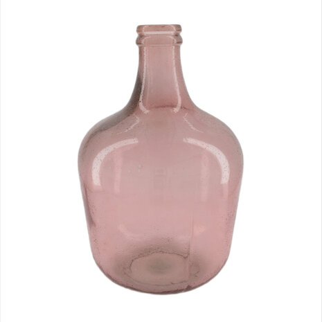 DKNC - Vaas Ghent - Gerecycled glas - 27x27x42cm - Roze