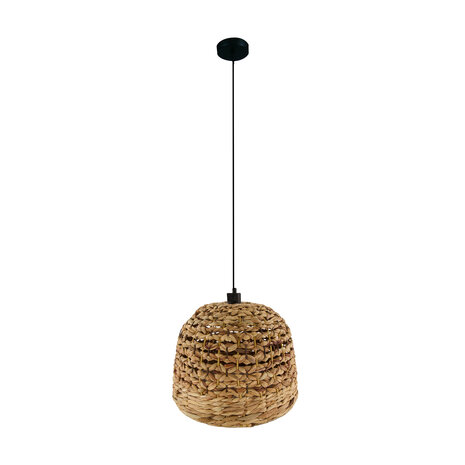 DKNC - Hanglamp Pescara - Waterhyacint - 46x46x30cm - Bruin