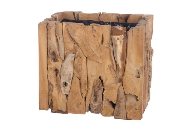 DKNC -  Bak Rick - Hout - 38x38x38cm - Bruin