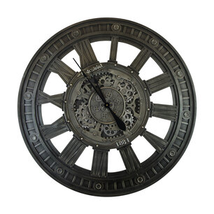 Clock metal Ø90x9.5cm Clock metal Ø90x9.5cm