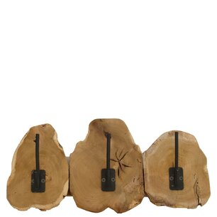 Dijk Natural Collections-Teakhouten kapstok-Naturel-46x20x10 Dijk Natural Collections-Teakhouten kapstok-Naturel-46x20x10