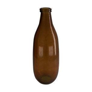 Dijk Natural Collections - Bottle recycled glass 15x40cm - Bruin Dijk Natural Collections - Bottle recycled glass 15x40cm - Bruin