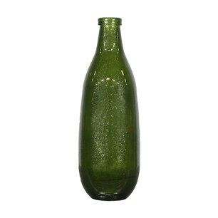 Dijk Natural Collections - Bottle recycled glass 15x40cm - Groen Dijk Natural Collections - Bottle recycled glass 15x40cm - Groen