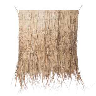 DKNC - Palm leaf mat - 115x115cm - Natuurlijk DKNC - Palm leaf mat - 115x115cm - Natuurlijk
