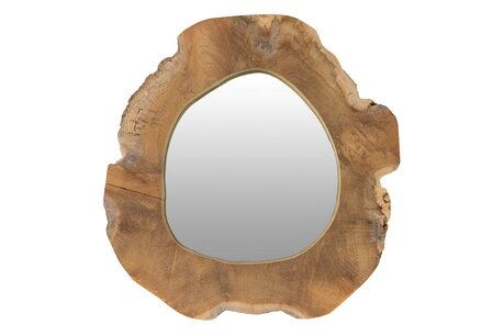 Dijk Natural Collections-Teakhout spiegel-Naturel-38x4 Dijk Natural Collections-Teakhout spiegel-Naturel-38x4
