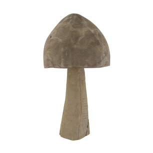 Dijk Natural Collections - Mushroom chestnut 19x38cm - Grijs Dijk Natural Collections - Mushroom chestnut 19x38cm - Grijs