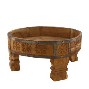 DKNC - Chakki tafel vintage - 38x17 cm - Natuurlijk DKNC - Chakki tafel vintage - 38x17 cm - Natuurlijk