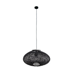 DKNC - Hanglamp - Rotan - 38x38x20cm - Zwart DKNC - Hanglamp - Rotan - 38x38x20cm - Zwart