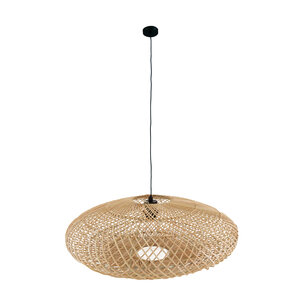 DKNC - Hanglamp - Rotan - 58x58x20cm - Beige DKNC - Hanglamp - Rotan - 58x58x20cm - Beige