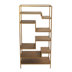 DKNC - Kast metaal - 58x38x118cm - Goud DKNC - Kast metaal - 58x38x118cm - Goud