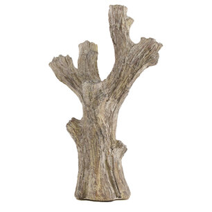 DKNC - Kaarsenhouder - Polyresin - 22.5x14.5x39 cm - Bruin DKNC - Kaarsenhouder - Polyresin - 22.5x14.5x39 cm - Bruin