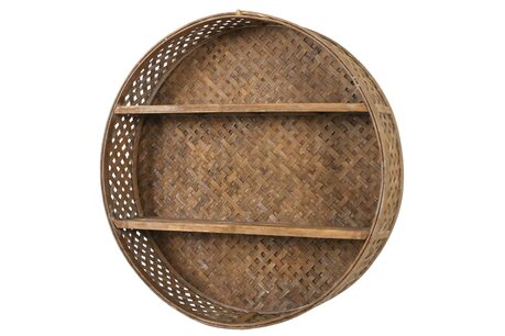 DKNC - Wandrek Asyut - Bamboe - 57x13cm -Bruin DKNC - Wandrek Asyut - Bamboe - 57x13cm -Bruin