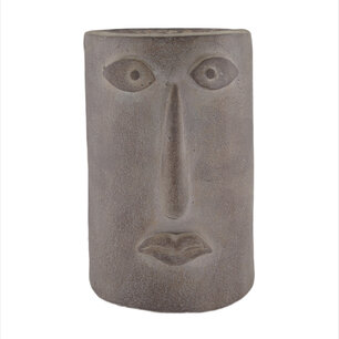 DKNC - Plantenbak Jaca - Magnesium - 22x21x31 cm - Grijs DKNC - Plantenbak Jaca - Magnesium - 22x21x31 cm - Grijs