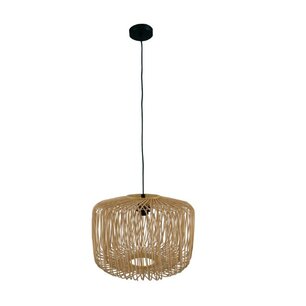 DKNC - Hanglamp Beja - Bamboe - 46x46x34cm - Beige DKNC - Hanglamp Beja - Bamboe - 46x46x34cm - Beige