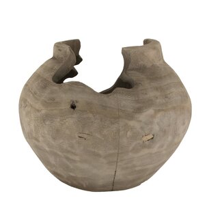 DKNC - Schaal Susa - Paulownia hout - 35x25cm - Grijs DKNC - Schaal Susa - Paulownia hout - 35x25cm - Grijs
