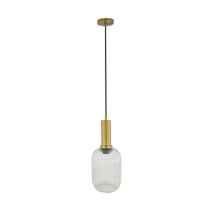 DKNC - Hanglamp glas - 14x14x32cm - Transparant DKNC - Hanglamp glas - 14x14x32cm - Transparant