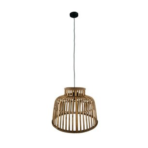 DKNC - Hanglamp - Bamboe - 46x46x35cm - Bruin DKNC - Hanglamp - Bamboe - 46x46x35cm - Bruin